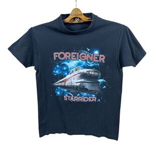 Foreigner Starrider Tour Men’s/ Unisex Band Short Sleeve Tour T-Shirt Size M
